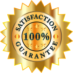 100 percent satisfaction guarantee